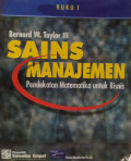 SAINS MANAJEMEN : PENDEKATAN MATEMATIKA UNTUK BISNIS