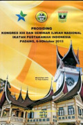 Prosiding Kongres XIII dan Seminar Ilmiah Nasional Ikatan Pustakawan Indonesia