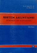 SISTEM AKUNTANSI PENDEKATAN MANAJERIAL