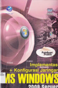 IMPLEMENTASI + KONFIGURASI JARINGAN MS WINDOWS 2008 SERVER