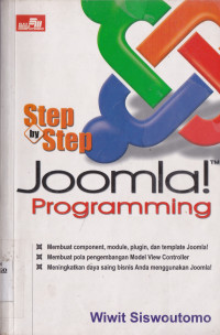 STEP BY STEP JOOMLA PROGRAMMING!