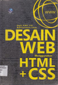 DESAIN WEB MENGGUNAKAN HTML + CSS