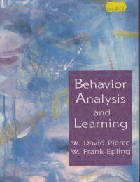 BEHAVIOR ANALISYS AND LEARNING