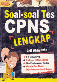 SOAL-SOAL TES CPNS LENGKAP