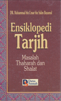 ENSIKLOPEDI TARJIH : MASALAH THAHARAH DAN SHALAT