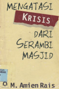 MENGATASI KRISIS DARI SERAMBI MASJID