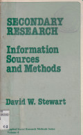 SECONDARY RESEARCH VOLUME 4