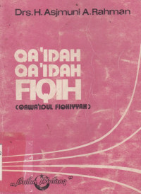 QA'IDAH-QA'IDAH FIQIH