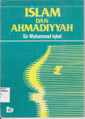 ISLAM DAN AHMADIYYAH