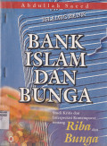 BANK ISLAM DAN BUNGA