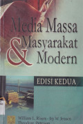 MEDIA MASSA & MASYARAKAT MODERN