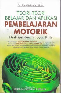 TEORI-TEORI BELAJAR DAN APLIKASI PEMBELAJARAN MOTORIK