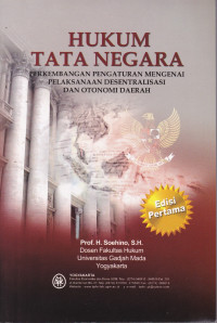 HUKUM TATA NEGARA ; ED 1