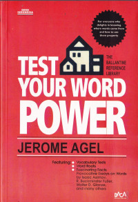 TEST YOUR WORD POWER