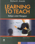 LEARNING TO TEACH BUKU DUA