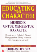 EDUCATING FOR CHARACTER