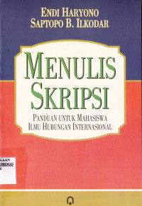 MENULIS SKRIPSI