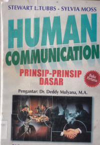 HUMAN COMMUNICATION BUKU PERTAMA