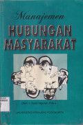 MANAJEMEN HUBUNGAN MASYARAKAT