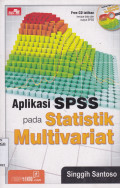 APLIKASI SPSS pada STATISTIK MULTIVARIAT