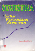 STATISTIKA UNTUK PENGAMBILAN KEPUTUSAN