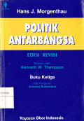 POLITIK ANTAR BANGSA BUKU KETIGA