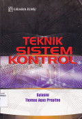 TEKNIK SISTEM KONTROL ED. PERTAMA