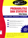 SCHAUM S OUTLINES : PROBABILITAS STATISTIK ED. 2