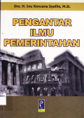 PENGANTAR ILMU PEMERINTAHAN