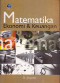 MATEMATIKA EKONOMI & KEUANGAN, ED 1