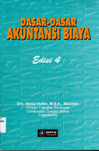 DASAR - DASAR AKUNTANSI BIAYA : ED 4