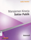 MANAJEMEN KINERJA SEKTOR PUBLIK