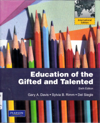 EDUCATION OF THE GIFTED AND TALENTED