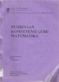 MATERI POKOK PEMBINAAN KOMPETENSI GURU MATEMATIKA