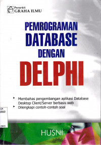 PEMROGRAMAN DATABASE DENGAN DELPHI