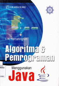 ALGORITMA & PEMROGRAMAN MENGGUNAKAN JAVA