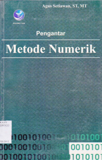 PENGANTAR METODE NUMERIK