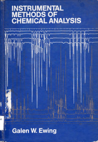 INSTRUMENTAL METHODS OF CHEMICAL ANALYSIS