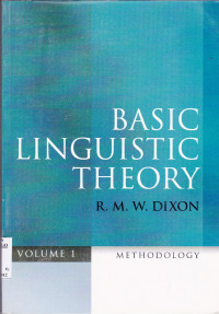 BASIC LINGUISTIC THEORY VOL 1