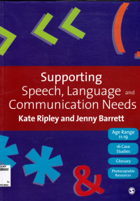 SUPPORTING SPEECH, LANGUAGE AND COMMUNICATION NEEDS