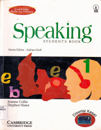 SPEAKING STUDENT'S BOOK 1