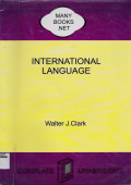 INTERNATIONAL LANGUAGE