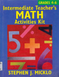 INTERMEDIATE TEACHER'S MATH ACTIVITIES KIT