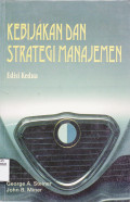 KEBIJAKAN DAN STRATEGI MANAJEMEN EDISI KEDUA