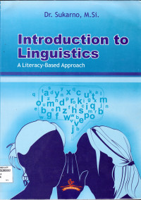 INTRODUCTION TO LINGUISTICS A LITERACY-BASED APPROACH