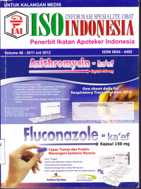 ISO INDONESIA (INFORMATION SPESIALITE OBAT