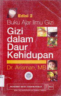 BUKU AJAR ILMU GIZI : GIZI DALAM DAUR KEHIDUPAN