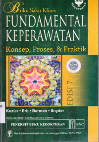 BUKU SAKU KLINIS FUNDAMENTAL KEPERAWATAN KONSEP, PROSES , & PRAKTIK