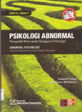 PSIKILOGI ABNORMAL PERSPEKTIF KLINIS PADA GANGGUAN PSIKOLOGIS BUKU 1