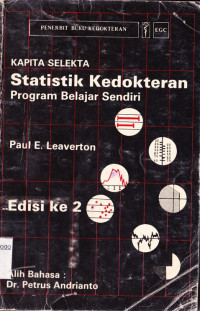 KAPITA SELEKTA STATISTIK KEDOKTERAN